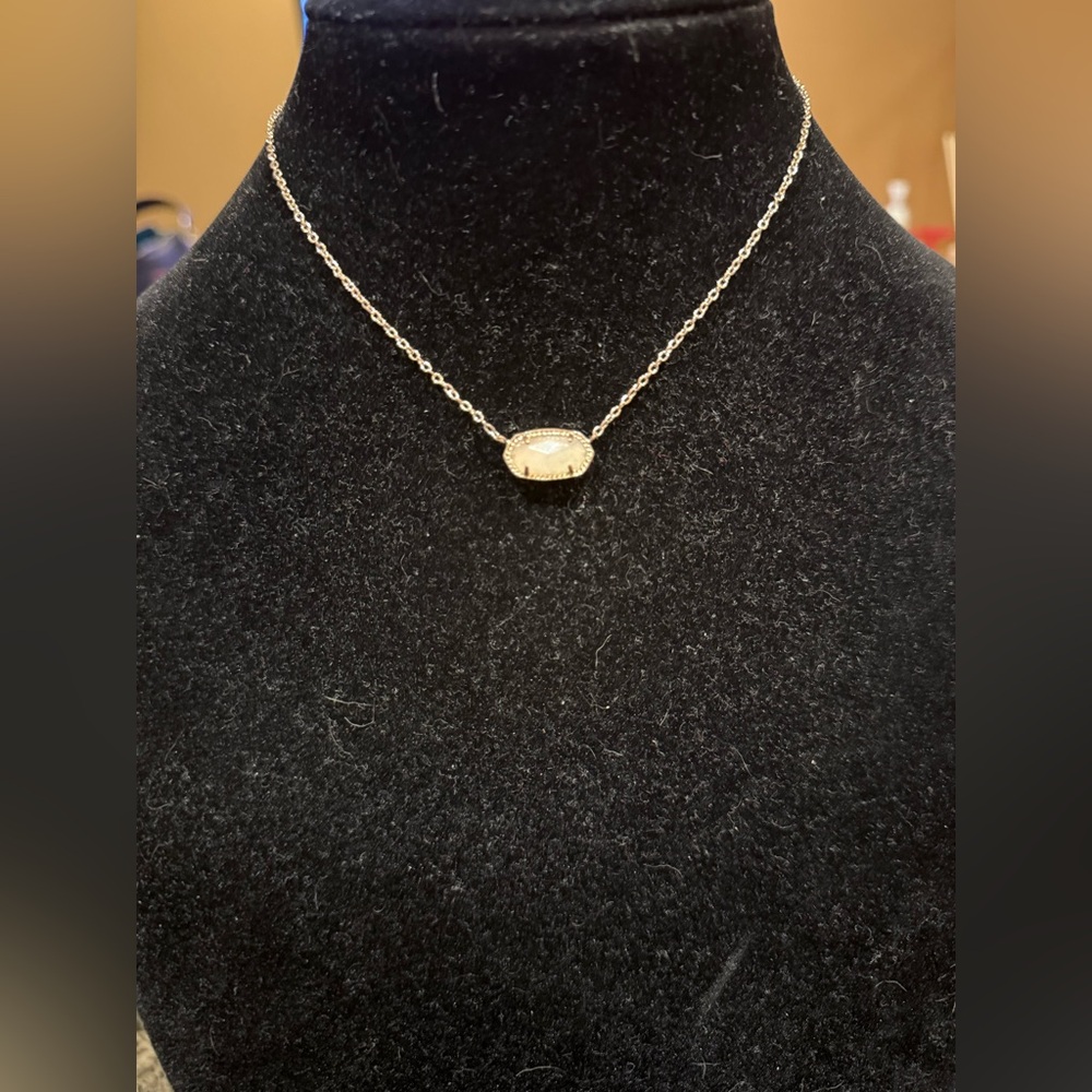Kendra Scott Elisa Gold & Ivory Necklace - Picture 7 of 11